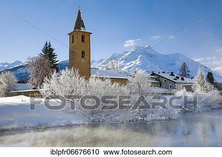 St. Lorenz Church, Sils, GR, Switzerland, Europe View Large Photo Image Stock Image - St. Lorenz Church, Sils, GR, Switzerland, Europe. Fotosearch