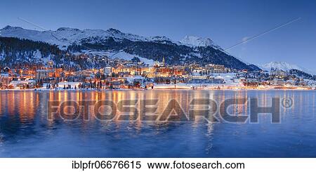 St. Moritz and Lake St. Moritz, Grisons, Switzerland, Europe View Large Photo Image Stock Photography - St. Moritz and Lake St. Moritz, Grisons, Switzerland, Europe. Fotosearch
