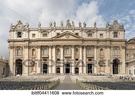 St. Peter's Basilica, Rome, Italy, Europe View Large Photo Image Stock Photo - St. Peter's Basilica, Rome, Italy, Europe. Fotosearch