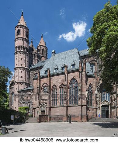 St Peter's Dom, Worms, Rhineland-Palatinate, Germany, Europe View Large Photo Image Stock Photograph - St Peter's Dom, Worms, Rhineland-Palatinate, Germany, Europe. Fotosearch