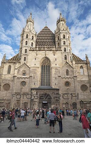 St. Stephen's Cathedral, tourists, Vienna, Austria, Europe View Large Photo Image Stock Image - St. Stephen's Cathedral, tourists, Vienna, Austria, Europe. Fotosearch