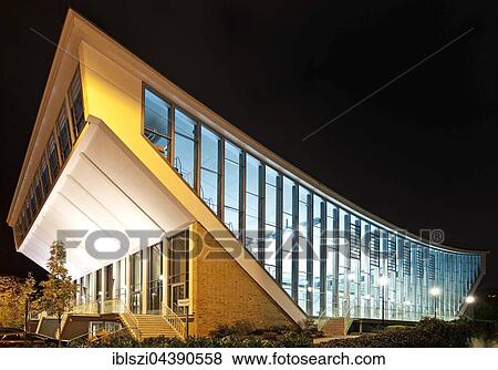 Stadtbad Schwimmoper, swimming complex, Wuppertal, Bergisches Land, North Rhine-Westphalia, Germany, Europe View Large Photo Image Stock Photo - Stadtbad Schwimmoper, swimming complex, Wuppertal, Bergisches Land, North Rhine-Westphalia, Germany, Europe. Fotosearch