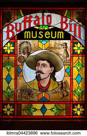 Stained glass windows, Buffalo Bill Memorial Museum, Lookout Mountain, Golden, Colorado, USA, North America View Large Photo Image Stock Photograph - Stained glass windows, Buffalo Bill Memorial Museum, Lookout Mountain, Golden, Colorado, USA, North America. Fotosearch