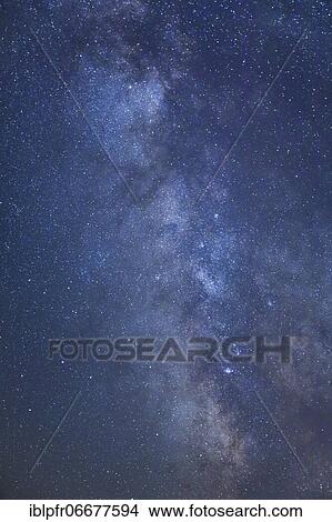 Starry sky with milky way, Switzerland, Europe View Large Photo Image Picture - Starry sky with milky way, Switzerland, Europe. Fotosearch