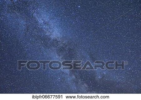 Starry sky with milky way, Switzerland, Europe View Large Photo Image Stock Image - Starry sky with milky way, Switzerland, Europe. Fotosearch