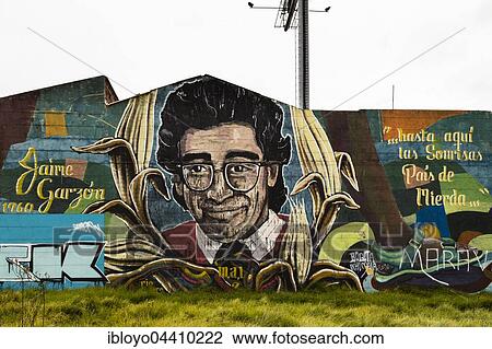 Street art, mural, Bogota, District of Las Américas, Colombia, South America View Large Photo Image Stock Image - Street art, mural, Bogota, District of Las Américas, Colombia, South America. Fotosearch