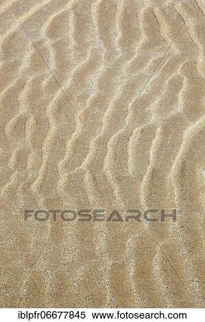 Stock Photography - Structure in sand, Coast, Scotland. Fotosearch