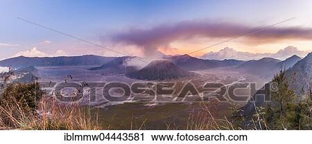 Sunrise, smoking volcano, Gunung Bromo, Mount Batok, Mount Kursi, Mount Semeru, Bromo Tengger Semeru National Park, Java, Indonesia, Asia View Large Photo Image Stock Image - Sunrise, smoking volcano, Gunung Bromo, Mount Batok, Mount Kursi, Mount Semeru, Bromo Tengger Semeru National Park, Java, Indonesia, Asia. Fotosearch