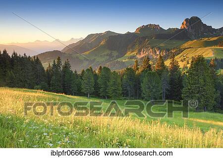 Swiss Pre-Alps & Alps, Chrumfadeflue, 2079 m, Nünenen, 2101m, Bern, Switzerland, Europe View Large Photo Image Stock Photograph - Swiss Pre-Alps & Alps, Chrumfadeflue, 2079 m, Nünenen, 2101m, Bern, Switzerland, Europe. Fotosearch