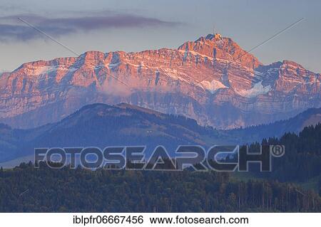 Säntis Massif, Appenzell, Switzerland, Europe View Large Photo Image Stock Photograph - Säntis Massif, Appenzell, Switzerland, Europe. Fotosearch