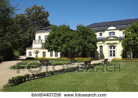 Teahouse and orangery in palace garden Altenburg, Altenburg, Thuringia, Germany, Europe View Large Photo Image Stock Photograph - Teahouse and orangery in palace garden Altenburg, Altenburg, Thuringia, Germany, Europe. Fotosearch