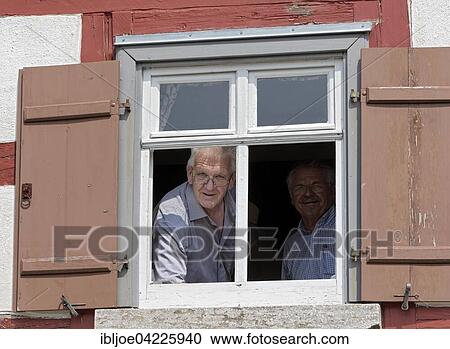 Stock Image - The Baden-Württemberg Minister, President Winfried Kretschmann, in the Hohenlohe Open Air Museum, Wackershofen, Baden-Württemberg, Germany,, Europe. Fotosearch