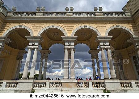The Gloriette Aracde, Schönbrunn Palace, Schönbrunn, Vienna, Austria, Europe View Large Photo Image Stock Photograph - The Gloriette Aracde, Schönbrunn Palace, Schönbrunn, Vienna, Austria, Europe. Fotosearch