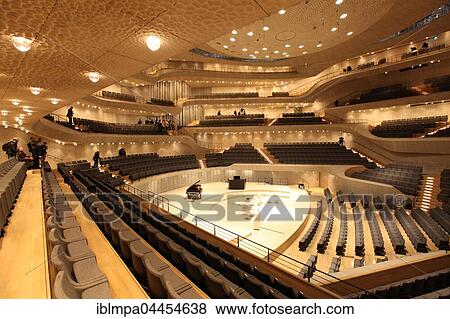 The Grand Hall, Elbe Philharmonic Concert Hall, Hamburg, Germany, Europe View Large Photo Image Stock Photo - The Grand Hall, Elbe Philharmonic Concert Hall, Hamburg, Germany, Europe. Fotosearch