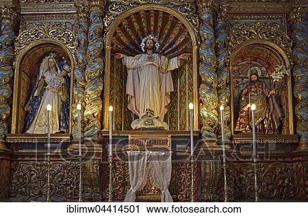 The Sacred Heart of Jesus, altar of the sailors, Church Nuestra Senora de la Pena de Francia, Puerto de la Cruz, Tenerife, Canary Islands, Spain, Europe View Large Photo Image Stock Image - The Sacred Heart of Jesus, altar of the sailors, Church Nuestra Senora de la Pena de Francia, Puerto de la Cruz, Tenerife, Canary Islands, Spain, Europe. Fotosearch