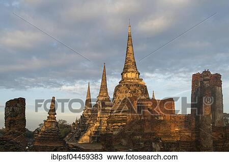 Three Chedis of Wat Phra Si Sanphet, royal temple, Ayutthaya Historical Park, Thailand, Asia View Large Photo Image Stock Image - Three Chedis of Wat Phra Si Sanphet, royal temple, Ayutthaya Historical Park, Thailand, Asia. Fotosearch