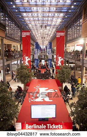 Ticket sales for Berlinale, Berlin International Film Festival, Potsdamer Platz Arcades, Berlin, Germany, Europe View Large Photo Image Stock Photo - Ticket sales for Berlinale, Berlin International Film Festival, Potsdamer Platz Arcades, Berlin, Germany, Europe. Fotosearch
