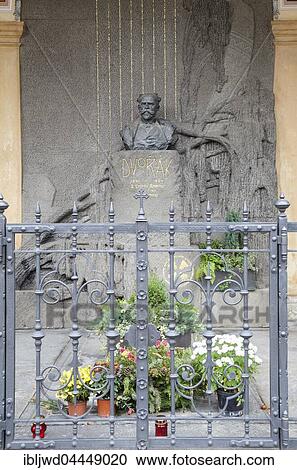 Tomb of Antonin Dvorak, 1841–1904, cemetery in Vysehrad, Prague, Czech Republic, Europe View Large Photo Image Stock Image - Tomb of Antonin Dvorak, 1841–1904, cemetery in Vysehrad, Prague, Czech Republic, Europe. Fotosearch