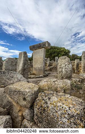 Torralba d'en Salord, archaeological site, 2000 BC, Alaior, Menorca, Balearic Islands, Spain, Europe View Large Photo Image Stock Photo - Torralba d'en Salord, archaeological site, 2000 BC, Alaior, Menorca, Balearic Islands, Spain, Europe. Fotosearch