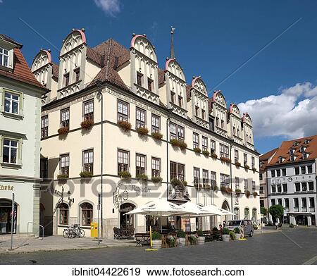 Town Hall, Marketplace, Naumburg, Saxony-Anhalt, Germany, Europe View Large Photo Image Stock Photo - Town Hall, Marketplace, Naumburg, Saxony-Anhalt, Germany, Europe. Fotosearch