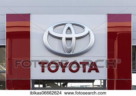 Toyota, logo on a car dealership, Japanese car brand, Düsseldorf, North Rhine-Westphalia, Germany, Europe View Large Photo Image Picture - Toyota, logo on a car dealership, Japanese car brand, Düsseldorf, North Rhine-Westphalia, Germany, Europe. Fotosearch