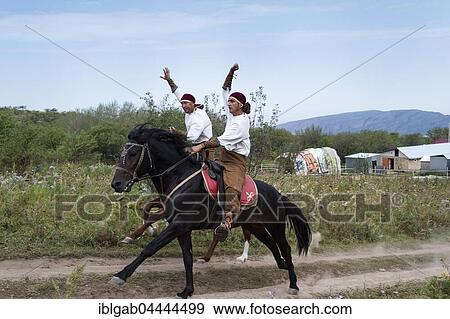 Two riders on horseback, Kazakh ethnographic village aul Gunny, Talgar, Almaty, Kazakhstan, Asia View Large Photo Image Stock Photo - Two riders on horseback, Kazakh ethnographic village aul Gunny, Talgar, Almaty, Kazakhstan, Asia. Fotosearch