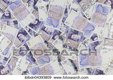 UK twenty pound banknotes View Large Photo Image Stock Photo - UK twenty pound banknotes. Fotosearch