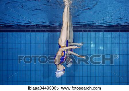 Underwater view of Synchronized Swimming, Ukraine, Europe View Large Photo Image Stock Photography - Underwater view of Synchronized Swimming, Ukraine, Europe. Fotosearch