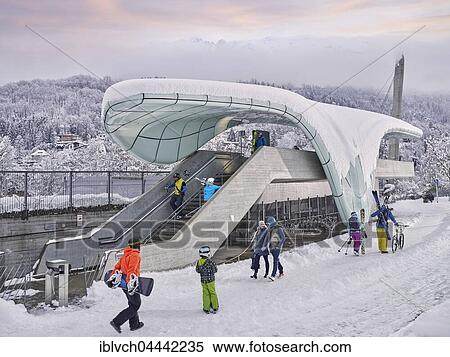 Valley station, Hungerburgbahn, Innsbruck, Tyrol, Austria, Europe View Large Photo Image Stock Photography - Valley station, Hungerburgbahn, Innsbruck, Tyrol, Austria, Europe. Fotosearch