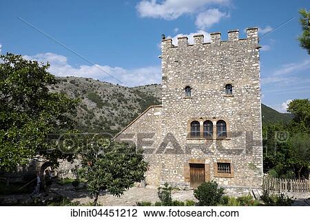 Venetian castle, ruined city Butrint, Vlora, Albania, Europe View Large Photo Image Stock Image - Venetian castle, ruined city Butrint, Vlora, Albania, Europe. Fotosearch