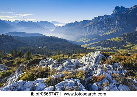 View from Pragelpass with view over Muota valley with Pilatus and Fronalpstock, Schwyz, Switzerland, Europe View Large Photo Image Stock Image - View from Pragelpass with view over Muota valley with Pilatus and Fronalpstock, Schwyz, Switzerland, Europe. Fotosearch
