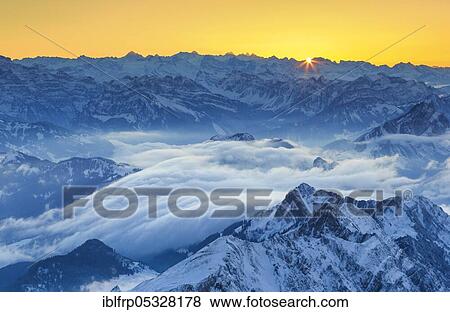 View from Säntis, Appenzell, Switzerland, Europe View Large Photo Image Stock Photo - View from Säntis, Appenzell, Switzerland, Europe. Fotosearch