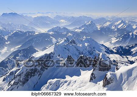 View from Säntis, Appenzell, Switzerland, Europe View Large Photo Image Stock Photo - View from Säntis, Appenzell, Switzerland, Europe. Fotosearch