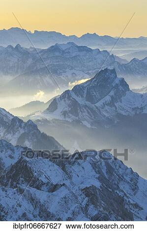 View from Säntis, Appenzell, Switzerland, Europe View Large Photo Image Stock Photo - View from Säntis, Appenzell, Switzerland, Europe. Fotosearch
