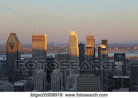 View on the city of Montreal, Montreal Quebec Province, Canada, North America View Large Photo Image Stock Photo - View on the city of Montreal, Montreal Quebec Province, Canada, North America. Fotosearch