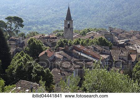 View over city rooftops, Bargemon, Var, Provence-Alpes-Côte d'Azur, France, Europe View Large Photo Image Stock Image - View over city rooftops, Bargemon, Var, Provence-Alpes-Côte d'Azur, France, Europe. Fotosearch