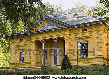 Villa Oechsler, Heringsdorf, imperial baths, Usedom, Mecklenburg-Western Pomerania, Germany, Europe View Large Photo Image Stock Image - Villa Oechsler, Heringsdorf, imperial baths, Usedom, Mecklenburg-Western Pomerania, Germany, Europe. Fotosearch