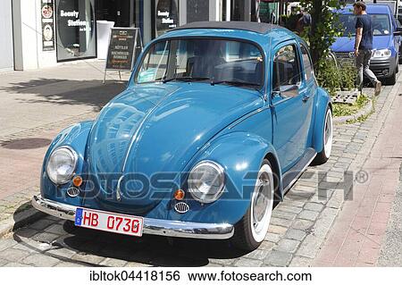 Vintage blue VW Beetle 1300, Germany, Europe View Large Photo Image Stock Photograph - Vintage blue VW Beetle 1300, Germany, Europe. Fotosearch