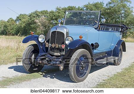Vintage car, Citroen B10, Torpedo Commerciale, built in 1925, 4-cylinder inline engine, engine capacity 1470 cc, 20 PS, all-steel body View Large Photo Image Stock Photo - Vintage car, Citroen B10, Torpedo Commerciale, built in 1925, 4-cylinder inline engine, engine capacity 1470 cc, 20 PS, all-steel body. Fotosearch