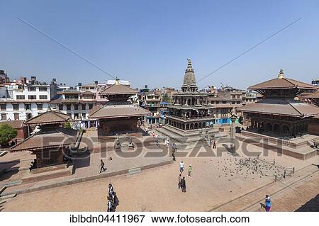 Vishnu Temple, Jagannarayan Temple and Krishna temple in Durbar square, destroyed by earthquake in April 2015, Patan, Nepal, Asia View Large Photo Image Stock Photo - Vishnu Temple, Jagannarayan Temple and Krishna temple in Durbar square, destroyed by earthquake in April 2015, Patan, Nepal, Asia. Fotosearch