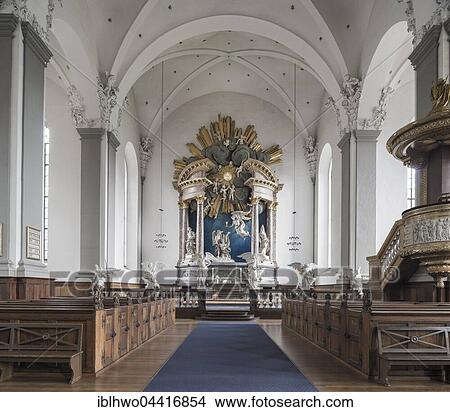 Vor Frelsers Kirke, Church of Our Saviour, Copenhagen, Baroque church, altar 1732 by N. Tessin, interior, Copenhagen, Capital Region of Denmark, Denmark, Europe View Large Photo Image Picture - Vor Frelsers Kirke, Church of Our Saviour, Copenhagen, Baroque church, altar 1732 by N. Tessin, interior, Copenhagen, Capital Region of Denmark, Denmark, Europe. Fotosearch