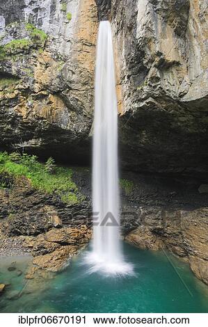 Waterfall on the Klausen Pass, Glarus, Switzerland, Europe View Large Photo Image Stock Image - Waterfall on the Klausen Pass, Glarus, Switzerland, Europe. Fotosearch