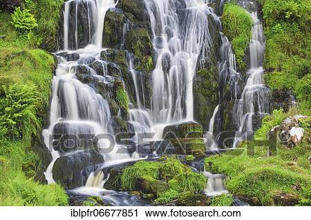 Waterfall, Scotland, Great Britain View Large Photo Image Stock Image - Waterfall, Scotland, Great Britain. Fotosearch