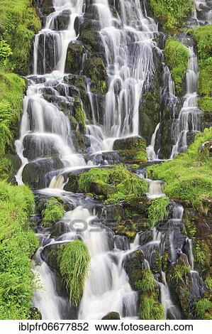 Waterfall, Scotland, Great Britain View Large Photo Image Stock Image - Waterfall, Scotland, Great Britain. Fotosearch