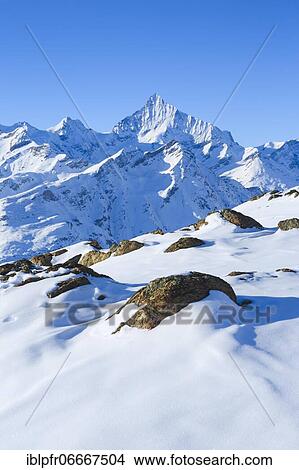 Weisshorn, 4505m, Zermatt, Valais, Switzerland, Europe View Large Photo Image Picture - Weisshorn, 4505m, Zermatt, Valais, Switzerland, Europe. Fotosearch