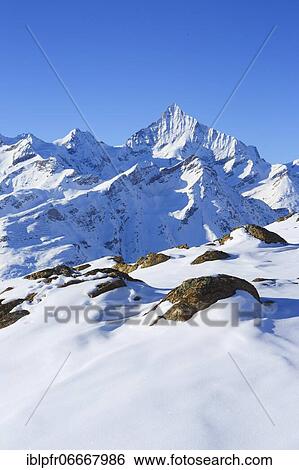 Weisshorn, 4505m, Zermatt, Valais, Switzerland, Europe View Large Photo Image Stock Photograph - Weisshorn, 4505m, Zermatt, Valais, Switzerland, Europe. Fotosearch