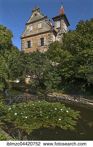 Wels Castle, 17th century, park, Neunhof, Lauf an der Pegnitz, Middle Franconia, Bavaria, Germany, Europe View Large Photo Image Stock Image - Wels Castle, 17th century, park, Neunhof, Lauf an der Pegnitz, Middle Franconia, Bavaria, Germany, Europe. Fotosearch