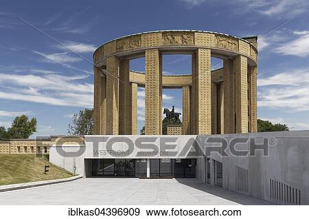 Westfront Nieuwpoort Museum and King Albert I monument with equestrian statue, Nieuwpoort, West Flanders, Flanders, Belgium, Europe View Large Photo Image Stock Photo - Westfront Nieuwpoort Museum and King Albert I monument with equestrian statue, Nieuwpoort, West Flanders, Flanders, Belgium, Europe. Fotosearch