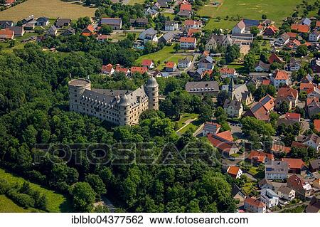 Wewelsburg Castle and surrounding Wewelsburg village, town of Büren, Paderborn District, Soester Plain, North Rhine-Westphalia, Germany, Europe View Large Photo Image Stock Image - Wewelsburg Castle and surrounding Wewelsburg village, town of Büren, Paderborn District, Soester Plain, North Rhine-Westphalia, Germany, Europe. Fotosearch