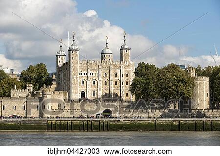 Stock Image - White Tower, Tower of London, London, England, United Kingdom, Europe. Fotosearch